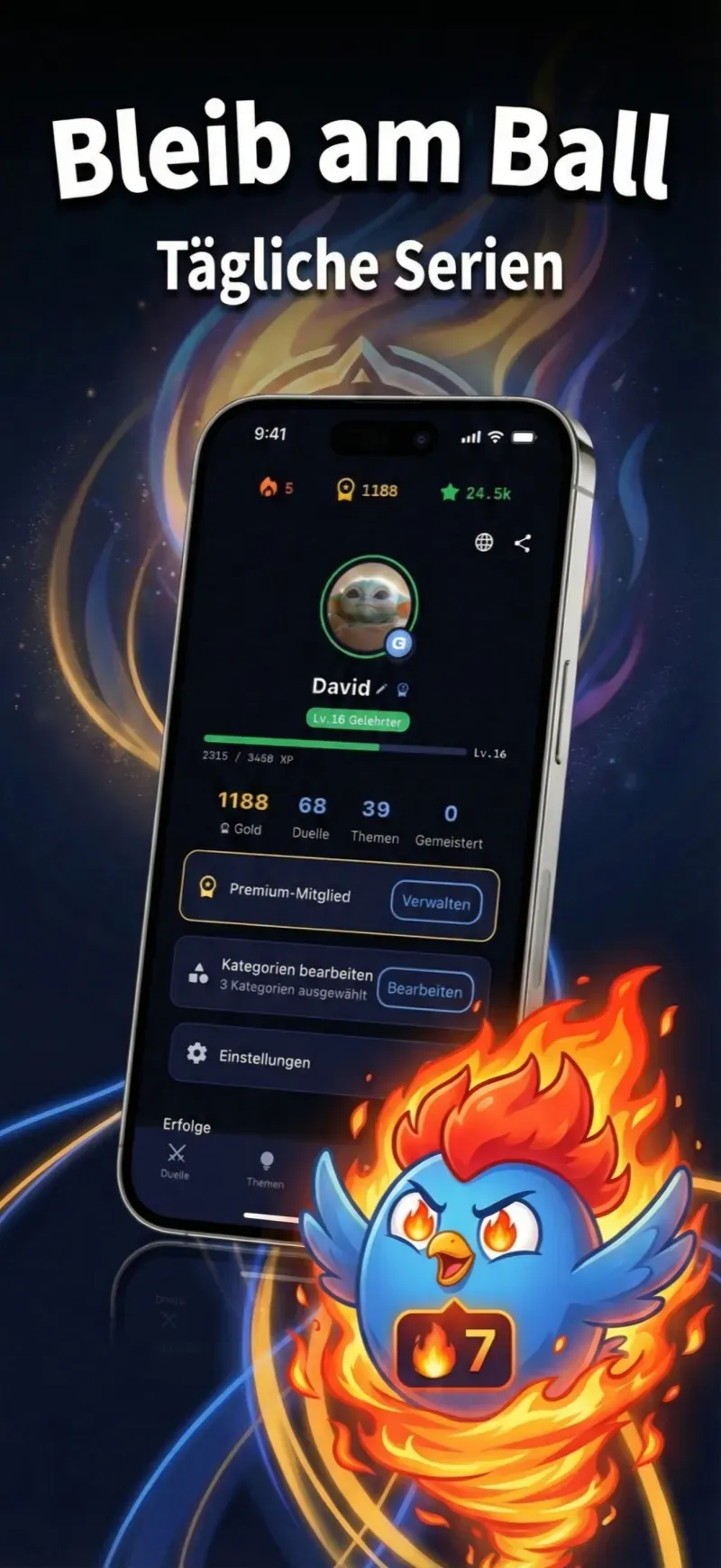 Tägliche Streak-Belohnungen