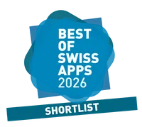 Shortlist-Logo von Best of Swiss Apps 2026