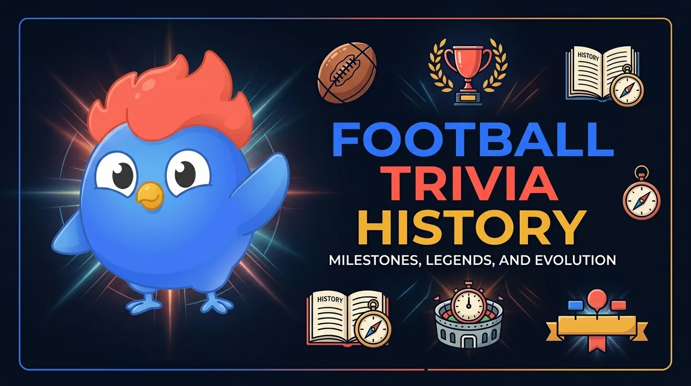 Vintage leather football from the 1920s beside a modern NFL football showing the evolution of the game, with sepia-toned early players fading into a modern stadium