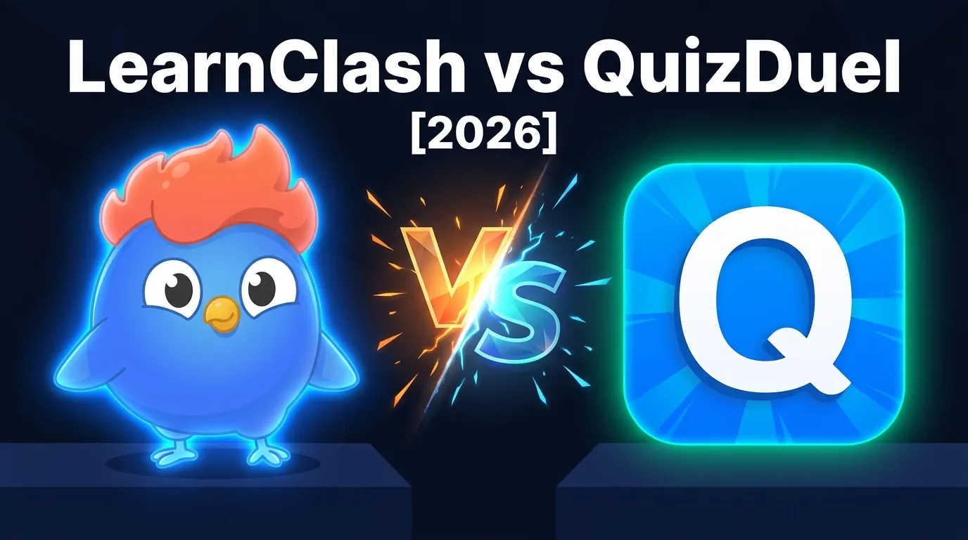 LearnClash vs QuizDuel: Ad-Free ELO Duels [2026]