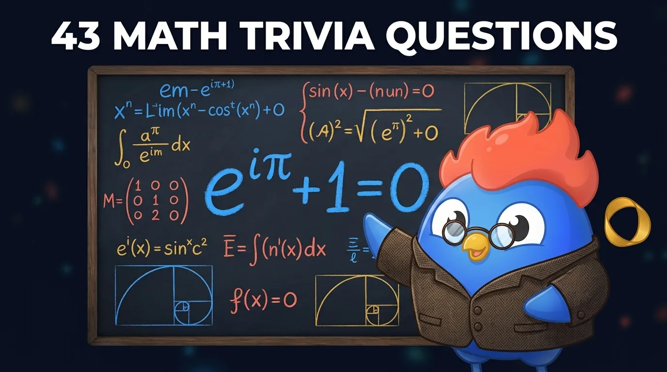 43 Math Trivia Questions [With Answers]