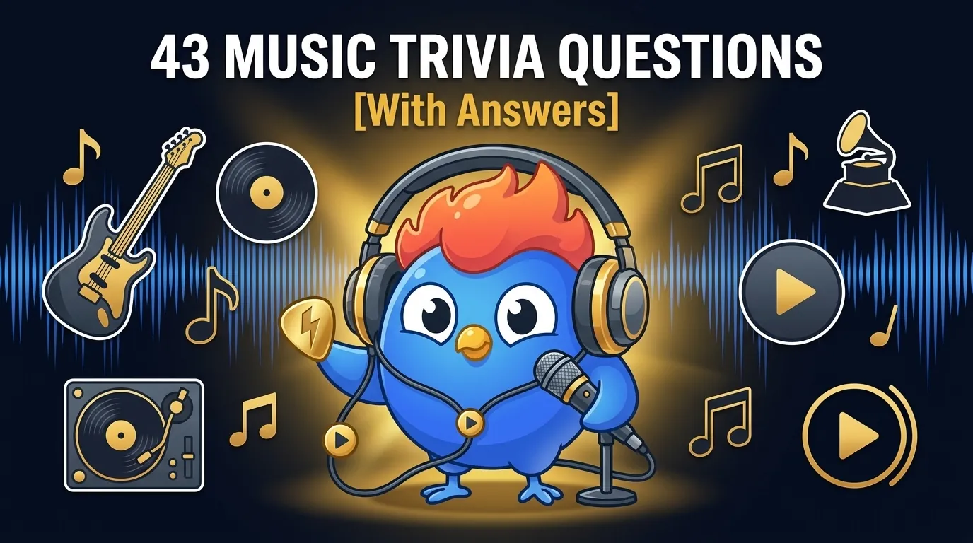 43 Music Trivia Questions [With Answers]