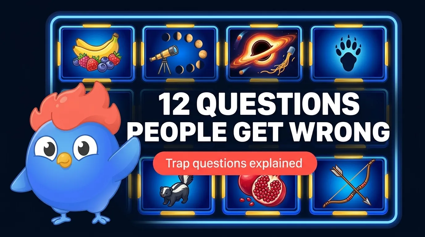 12 preguntas que los jugadores de LearnClash fallan