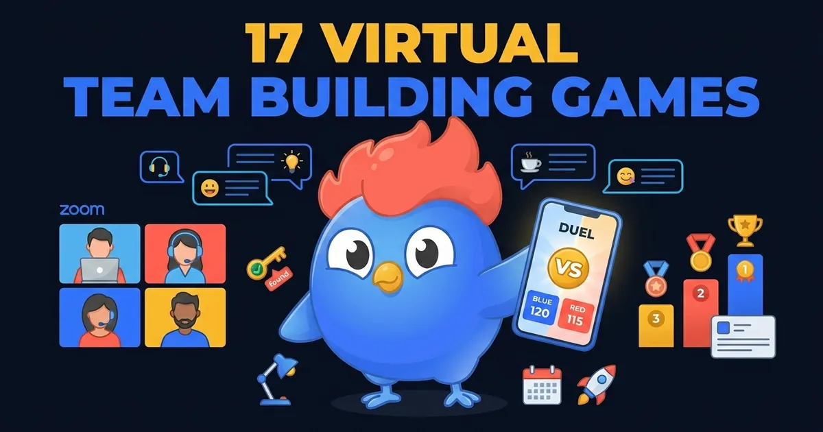 Virtual Team Building Games [17 Non-Cheesy Picks]