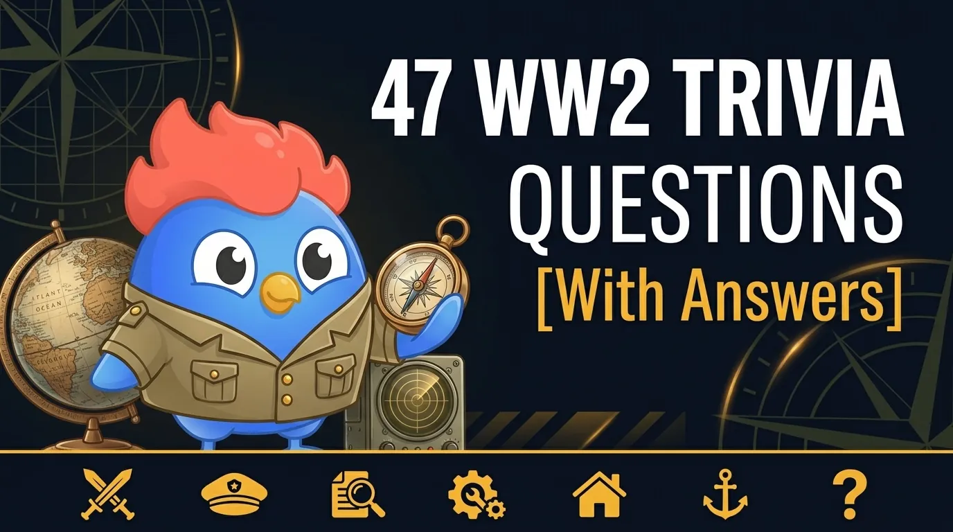47 WW2 Trivia Questions for History Buffs [With Answers]